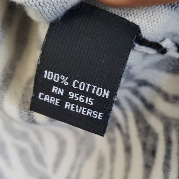 Zebra print cardigan - Picture 3 of 4